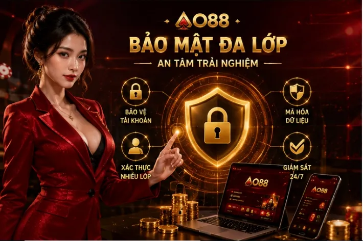 AO88 bảo vệ tài khoản và dữ liệu người dùng theo nhiều lớp