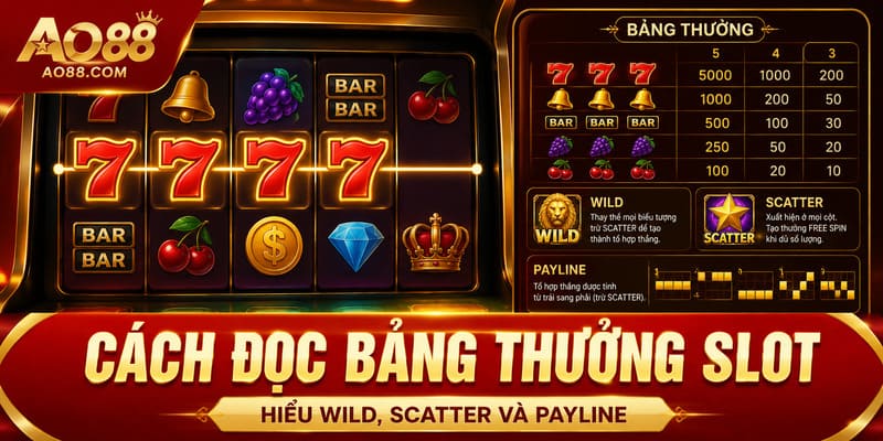 Mẹo chơi slot cho người mới và cách đọc giao diện game