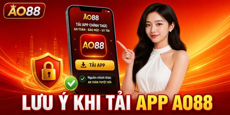 Lưu ý an toàn khi tải app AO88 về điện thoại